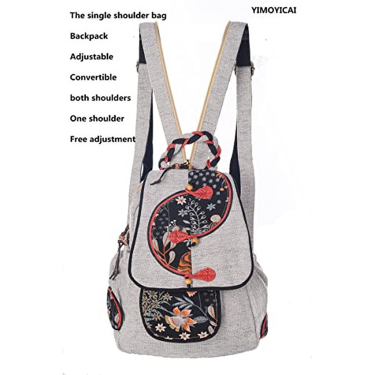 YIMOYICAI Backpack Purse for Women Girl display picture 1
