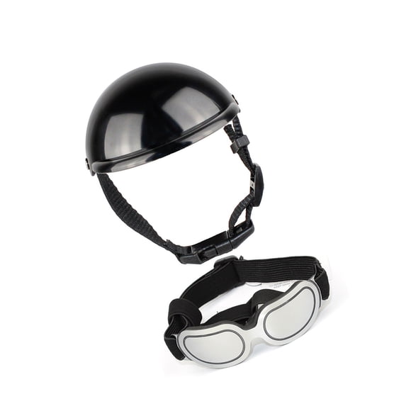 Billuyoard Casco para perros Gafas para gatos Suministros para mascotas Regalo dulce multicolor A prueba de sol Transpirable A prueba de golpes Type3 NO3