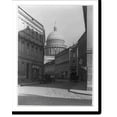 thumbnail image 2 of Historic Framed Print, [Potsdam, Germany; looking down street toward dome of St. Nicholas church], 17-7/8" x 21-7/8", 2 of 9