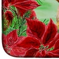 thumbnail image 4 of Tibetan Mastiff Poinsettas Dish Drying Mat, 4 of 7