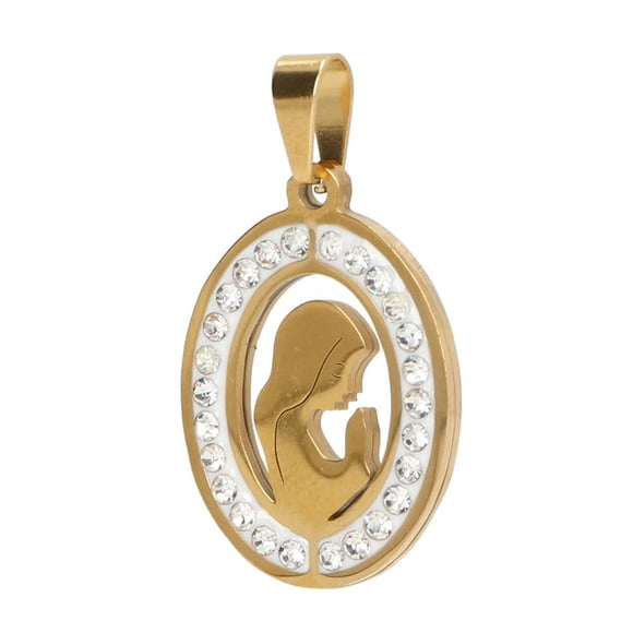 Virgin Mary Pendantfor Men,Virgin Mary Pendant Exquisite Virgin Mary Jewelry Virgencita Pendant Advanced Technology