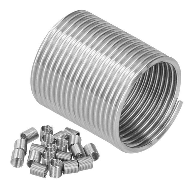 Hilitand 20Pcs Thread Repair, Wire Thread Insert Thread Socket Set Thread Inserts Tool For Industrial Supplies