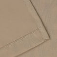 thumbnail image 4 of Superior Zuri Blackout Curtains, Grommet Header, Set of 2, 52" X 96", Tan, 4 of 5