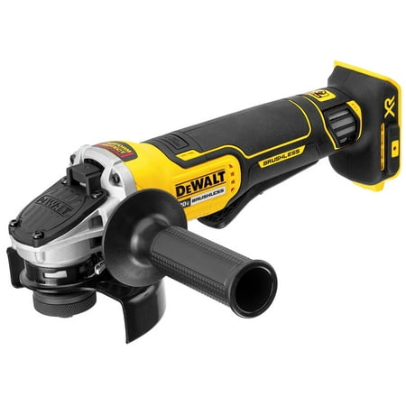 Dewalt - DCG413B - DeWALT DCG413B 20-Volt 4.5-Inch Cordless Paddle Switch Angle Grinder - Bare (Best Price On Dewalt Cordless Tools)