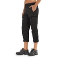 thumbnail image 3 of Pantalones de senderismo Wespornow, ligeros y resistentes al agua, para hombre, negros, 3 of 6