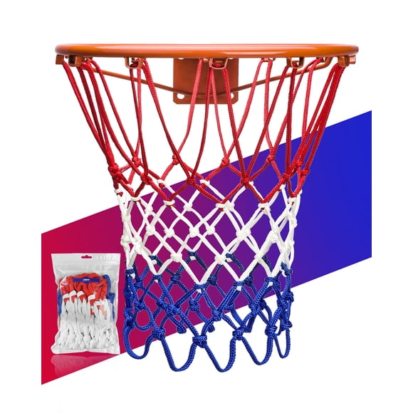 Red de baloncesto de repuesto XXXYY, resistente, 200 ml, 12 bucles