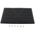 thumbnail image 4 of 1*Universal Car Floor Pad PVC Pedal Plate Anti Skid Foot Heel Scuff Plate Car Floor Mat Non-Slip Carpet Patch 2315cm Car Mats, 4 of 5