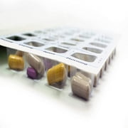 Pill Thing Weekly XL Cold Seal Pharmacy Blister Tray Organizer for 4X a Day Pills, 100 Pack