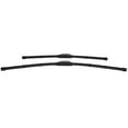 thumbnail image 2 of Front Left Right 26" + 20" Bracketless Black Wiper Blades Clear Vision 5 Min Coating Wiper 2PCS, 2 of 7