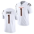 thumbnail image 1 of Tigers Jersey Bengal Tigers CHASE 1# Embroidered Football Short Sleeve T-Shirt, 1 of 2