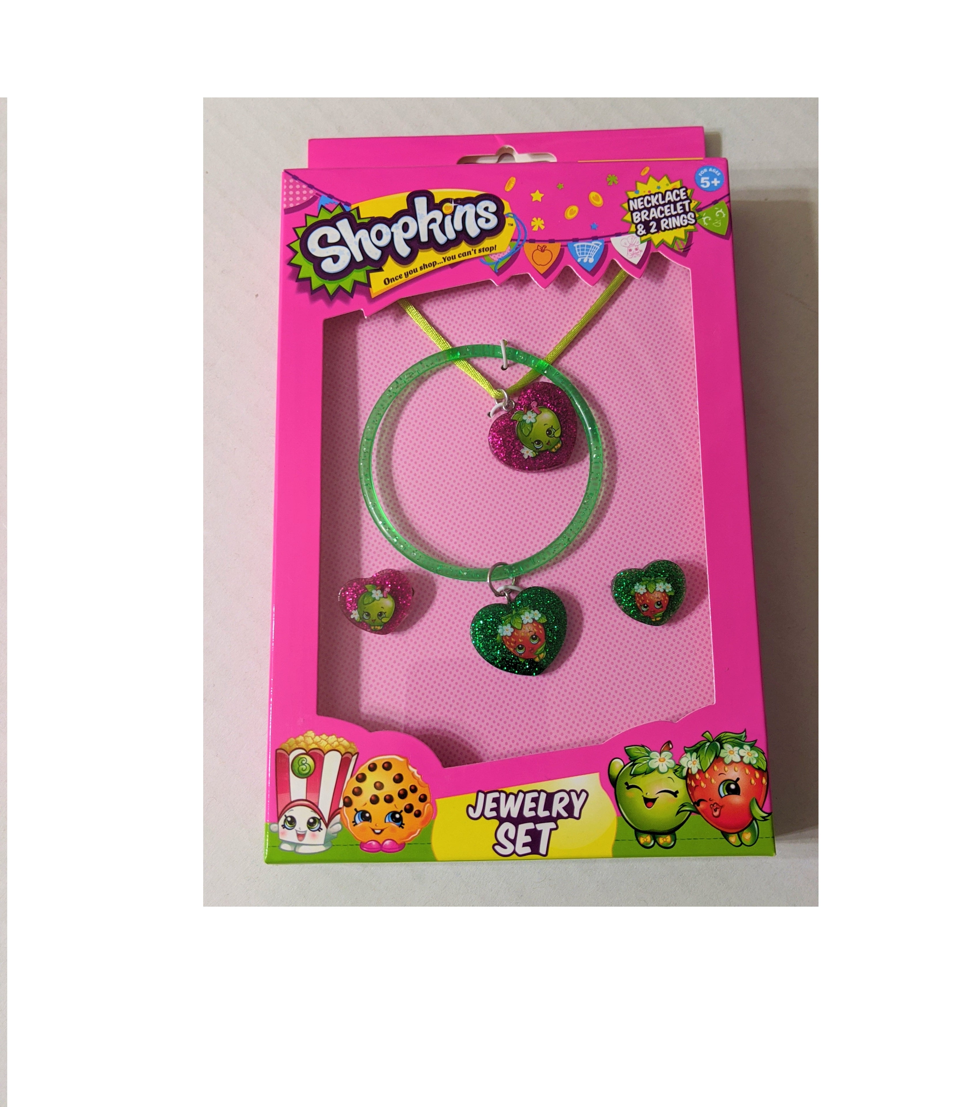 Shopkins Apple Blossom Strawberry Kiss 4pc Heart Plastic Jewelry Set Walmart Com Shopkins Apple Blossom Strawberry Kiss 4pc Heart Plastic Jewelry Set Walmart Com