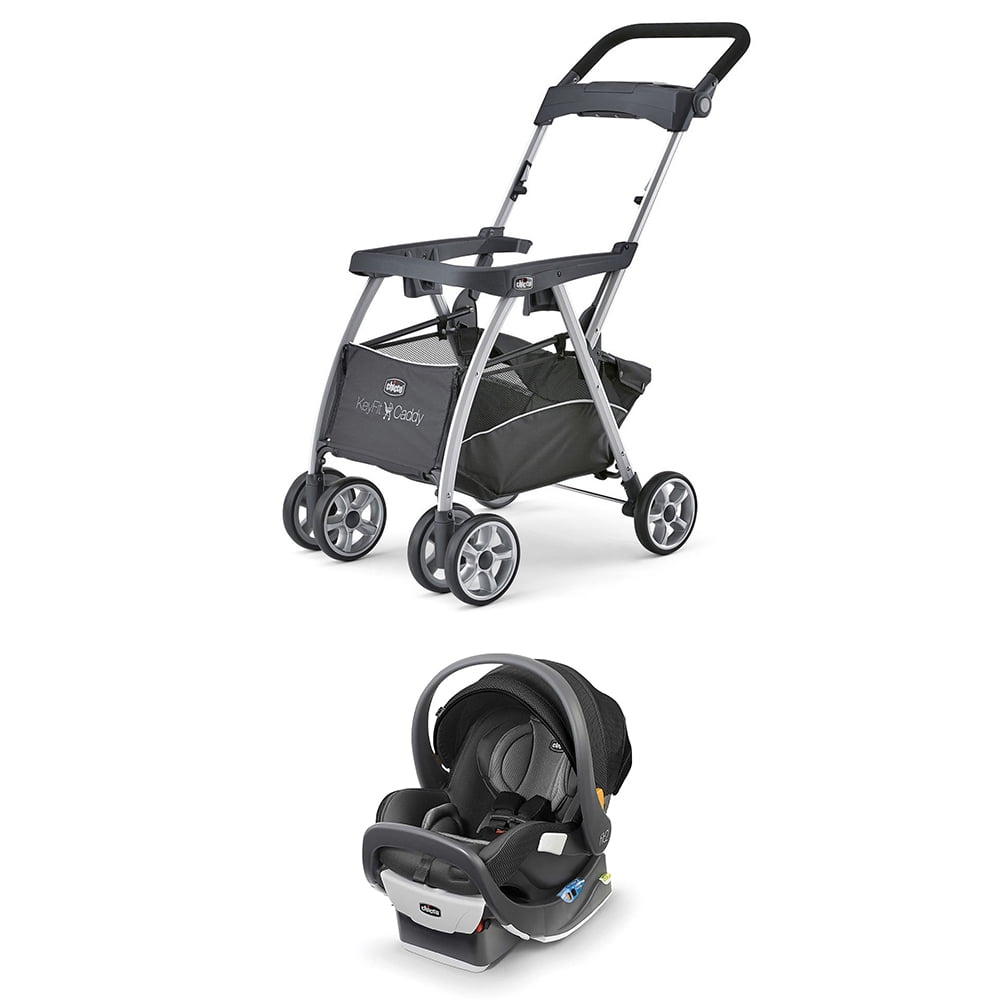 Chicco Fit2 Car Seat Stroller Frame and Fit2 Rear Facing Convertible