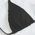 thumbnail image 4 of YIFUNIN Women's High Waist Printed Bikini Set Two Piece Swimsuit for Spring Summer Beach Vacation with Padded Bra for Women Tropical,Black XL, 4 of 5