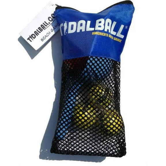 TidalBall Portable Beach Game with Six Colorful TidalBall Spoonful of Sand