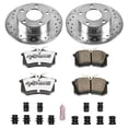 thumbnail image 3 of PowerStop Rear Z26 Street Warrior Carbon-Fiber Ceramic Brake Pad and Drilled and Slotted Rotor Kit Fits: AUDI Select Models K849-26, 3 of 9