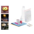 thumbnail image 3 of Luces de tejado dormitorio-Kit de lámpara de bricolaje mullido, luz de tejado-Decoración boda niños - Cálida luz amarilla Luz amarilla cálida Colco luz de la noche de la nube, 3 of 8
