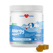 Coco and Luna Allergy Support for Dogs - Allergy Relief - 90 Soft Chews