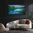 thumbnail image 2 of River Wall Art Canvas Art Bush River Canvas art Framed wall art Painting For Livingroom Decor Office Bedroom Decoration, 2 of 8