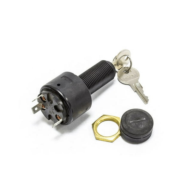 Sierra Marine Ignition Switch MP39770 Marine Series; Universal; With 3 Wire Connection; Dash Mount