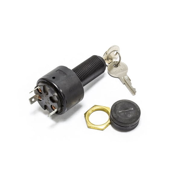 Sierra Marine Ignition Switch MP39770 Marine Series; Universal; With 3 Wire Connection; Dash Mount