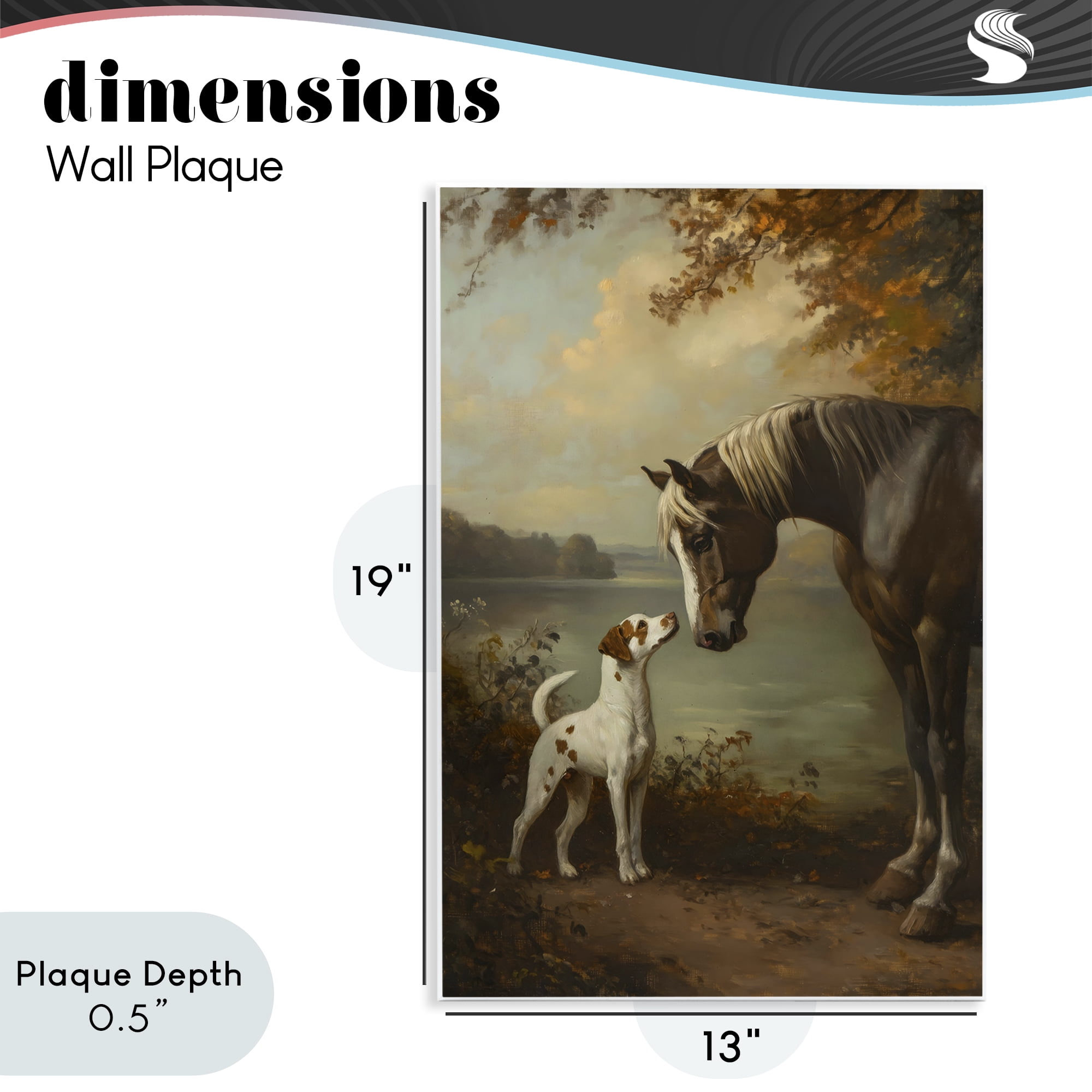 Stupell Industries Autumn Companions Hunting Party Wall Plaque Art, design by Petal Prints Design