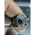 thumbnail image 2 of Women's 925 Sterling Silver Custom High School Class Ring for College & University Students, Graduation Ring for Him, 2 of 2