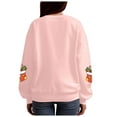 thumbnail image 5 of TTUHYWXI Christmas Sweatshirts Women Sequin Christmas Shirts Sparkly Xmas Graphic Long Sleeve Crewneck Pullover Tops (Pink, XL), 5 of 8