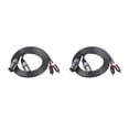 thumbnail image 4 of Seitruly Cable de Audio RCA Dual de 1,5 M a 2 RCA Audio XLR adaptador coaxial de enchufe profesional Cable de vídeo chapado Type1 NO1, 4 of 5