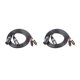 thumbnail image 1 of Tholdsy 2 XLR Cable RCA a XLR adaptador de cable de vídeo profesional plateado No.2 2piezas, 1 of 5