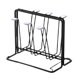 thumbnail image 1 of Soporte de estante de secado negro Macarena Organizador de tazas y escurridor de vasos, 1 of 8