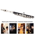 thumbnail image 4 of C Piccolo, Piccolo Flauta Fácil de Jugar Keys Chapadas Brillantes Buena Elasticidad Desarrolle Interés Musical Fuerte Apresuramiento Para El Rendimiento Profesional, 4 of 7