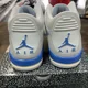 thumbnail image 4 of Ni - ke Size 7.5 - Ni - ke Air Jordan 3 Retro Lucky Shorts Legend Blue CT8532-101 (NEW), 4 of 5