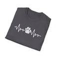 thumbnail image 5 of My Heart Beats for Dogs T-Shirt, Crew Neck, Short Sleeve T-Shirt,, 5 of 10