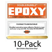 Hardman Double Bubble Orange Toughened Epoxy High Peel Strength 10 Packs #04007