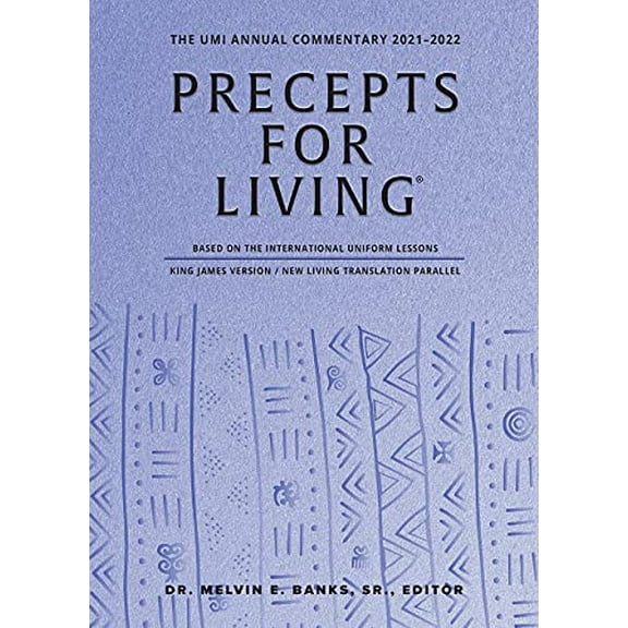 Pre-Owned Precepts For Living: The UMI Annual Bible Commentary 2021-2022-Regular Print Paperback