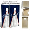 thumbnail image 3 of Skips Garage Detroit Triangle Baseball Cornhole Boards - Includes Wraps or Boards plus More Include Hole Lights Board Wraps Only, 3 of 6