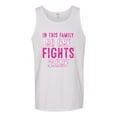 thumbnail image 2 of In This Family No One Awareness Mens Graphic Tank Top, White, Medium, 2 of 3