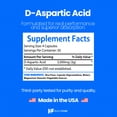 thumbnail image 3 of HealthFare (DAA) D-Aspartic Acid Supplement for Men & Women | 3000mg High Potency Amino Acid | 200 Capsules | Non-GMO, Gluten-Free, Vegan Supplement | Made in USA, 3 of 6