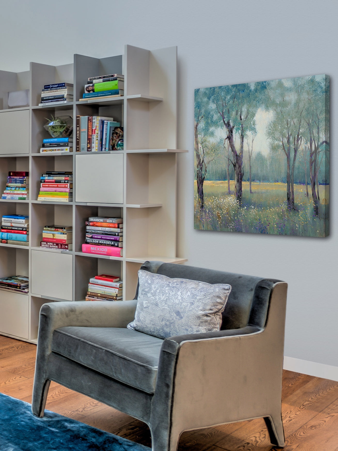 "Morning Mist" Painting Print on Wrapped Canvas