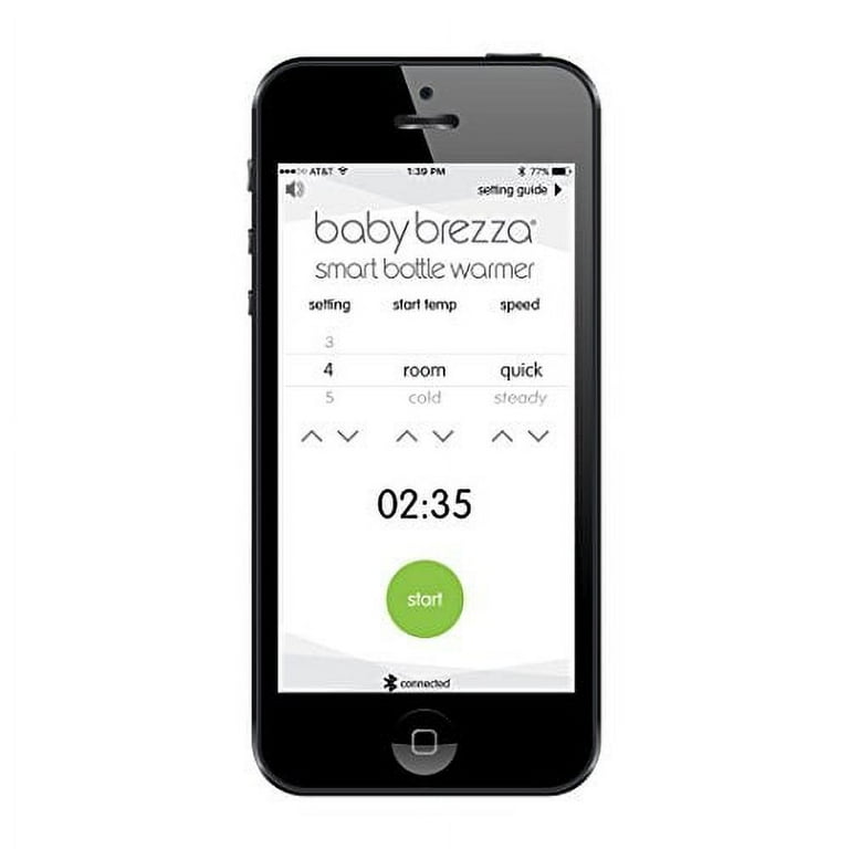 Baby brezza cheap smart bottle warmer