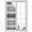 SteelBlue, variant on Grey Wood Grain Window Privacy Film, Country Vintage Barn Door Rustic Lodge Static Cling UV Sun Blocking Heat Control Window Tint Day and Night, Non-Adhesive One Way Windows Privacy Cover 23.6''x59''