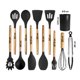 thumbnail image 2 of Juego de Utensilios de Cocina | Kit 12 Piezas de Cocina | Set de Instrumentos de Silicona | Mango de Madera Resistentes | Herramientas de Cocina Multifuncionales, 2 of 5