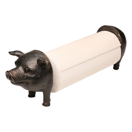 Pig Shaped Countertop Paper Towel Holder
