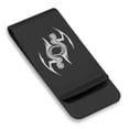 thumbnail image 1 of Stainless Steel Tribal Gemini Zodiac (Twins) Classic Slim Money Clip Credit Card Holder, 1 of 2
