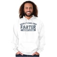 thumbnail image 3 of Funny Greatest Farter I Mean Father Hoodie Hooded Sweatshirt Men Brisco Brands M, 3 of 6