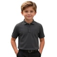 thumbnail image 3 of Tfken Comfy Tops For Boys Soft Daily Wear Travel Lightweight Shirts Short Sleeve Solid Color Casual Summer Button Child Classic Clothes Size 13-14 Years, 3 of 3