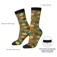thumbnail image 4 of Haiem Colorful Circle Pattern Crew Socks – Soft & Durable Moisture-wicking Socks, Stay-Up Fit for Business, Work, and Casual Wear Size 5-11, 4 of 6