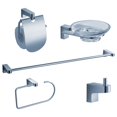 thumbnail image 1 of Fresca Generoso 5 Piece Bathroom Accessory Set in Chrome, 1 of 1