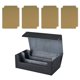 thumbnail image 3 of Caja de baraja de cartas, caja de naipes, exhibición premium, resistente, coleccionable, para reuniones Negro Gris Caqui, 3 of 9