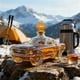 thumbnail image 4 of Decantador de vino con forma de coche The Bottle Home Decor, dispensador de licor con temática automotriz. Un decantador de vidrio de diseño único, ideal para conocedores, coleccionistas o entusiastas, 4 of 5